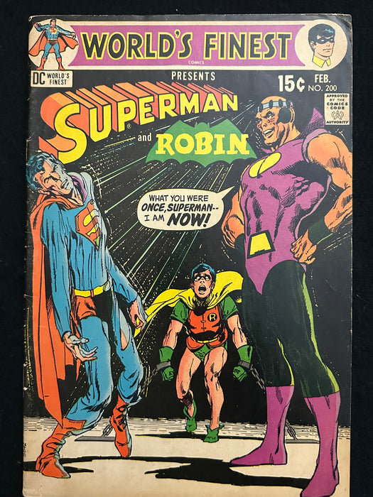 World's Finest Comics #200   VG+ (4.5)