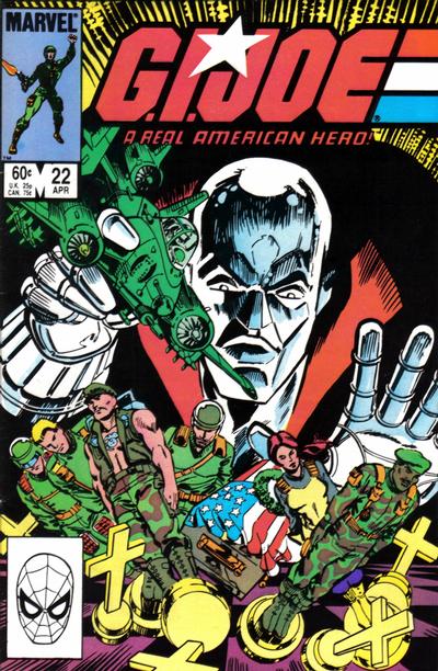 G.I. Joe, A Real American Hero # 22 Newsstand VG- (3.5)