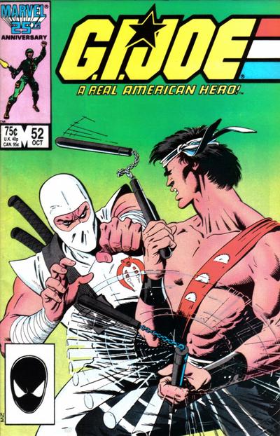 G.I. Joe, A Real American Hero # 52 GD/VG (3.0)