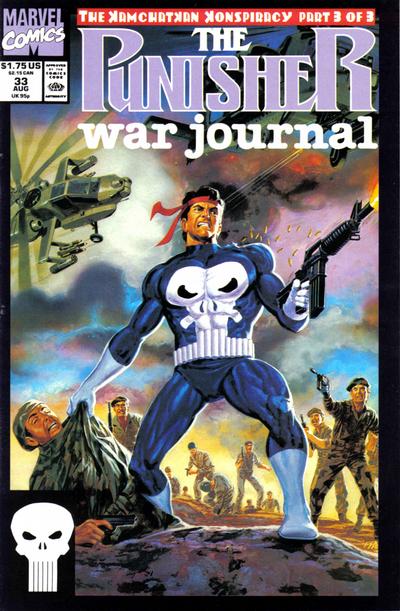 Punisher War Journal # 33  VF+ (8.5)