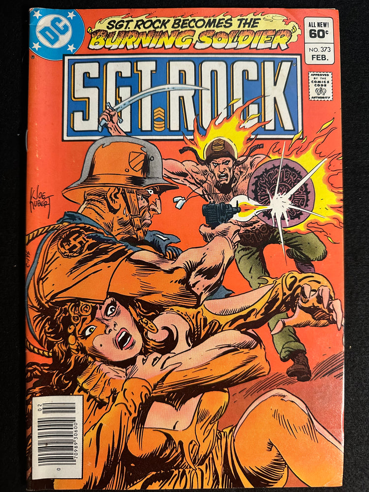 Sgt. Rock #373  Newsstand VF- (7.5)