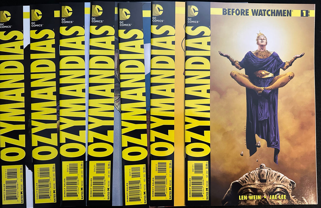Before Watchmen: Ozymandias #1-6  NM+ (9.6) Plus #4 Variant
