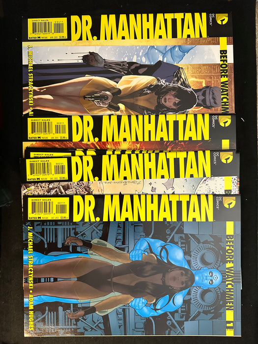 Before Watchmen: Dr. Manhattan #1-4  NM+ (9.6) Plus #2 Variant