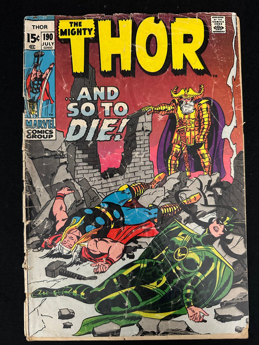 Thor #190   GD (2.0)
