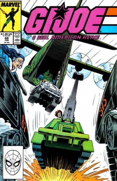 G.I. Joe, A Real American Hero # 68 VG (4.0)