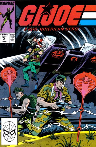 G.I. Joe, A Real American Hero # 73 Newsstand VF (8.0)