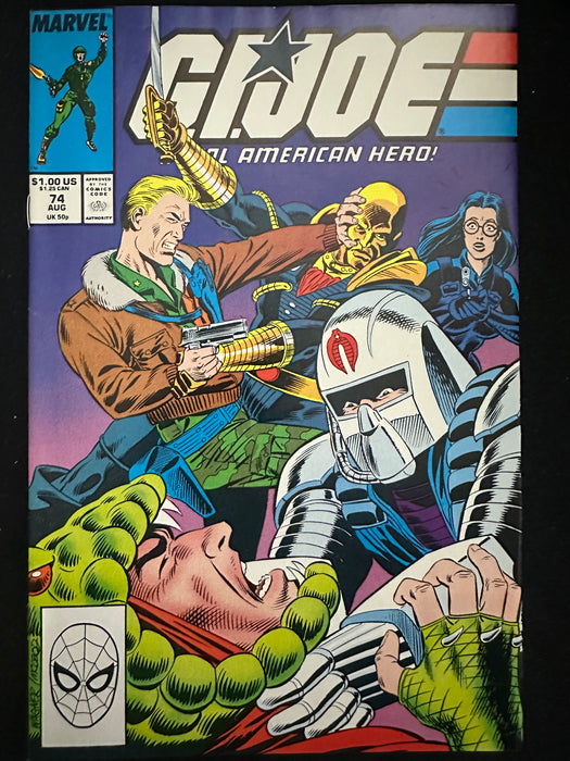 G.I. Joe, A Real American Hero # 74 VF/NM (9.0)