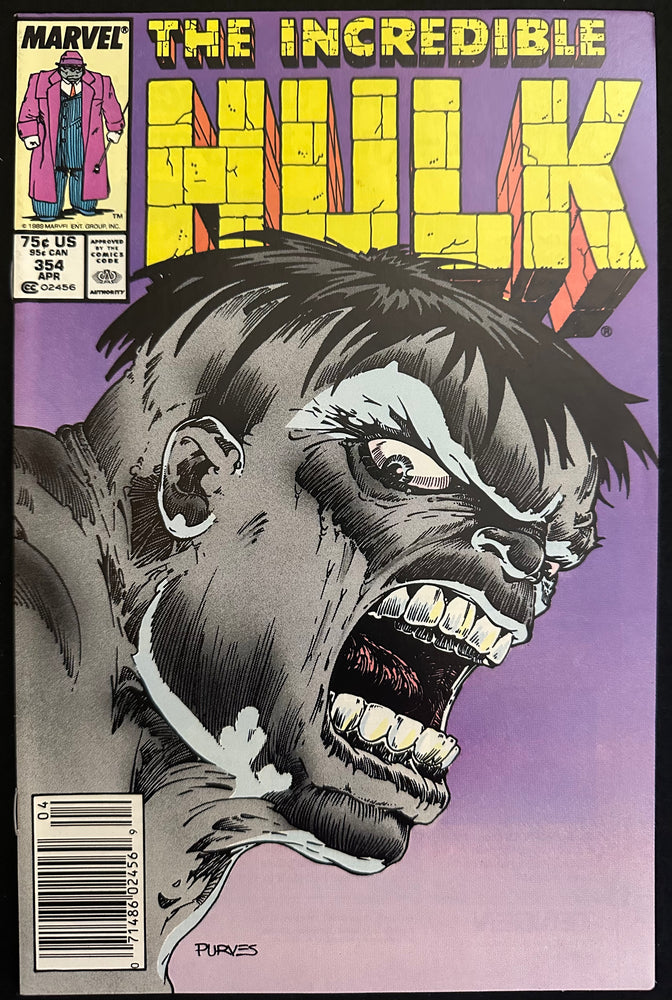 Incredible Hulk #354  Newsstand NM (9.4)