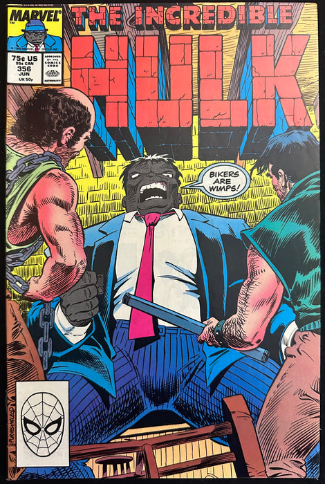 Incredible Hulk #356  VF (8.0)
