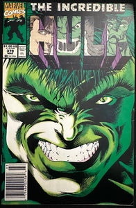 Incredible Hulk #379  Newsstand NM (9.4)
