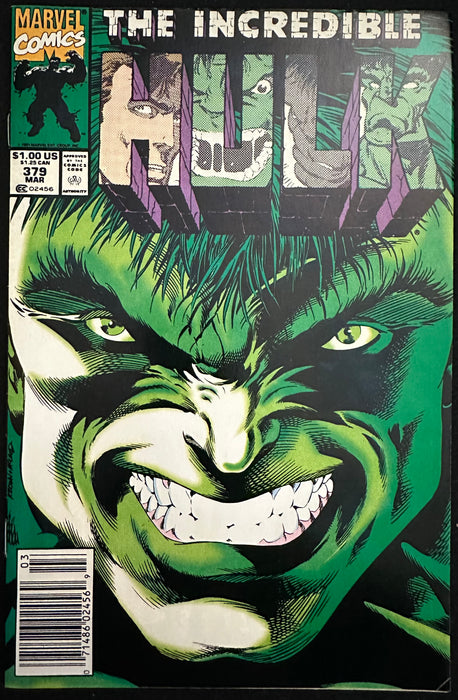 Incredible Hulk #379  Newsstand NM (9.4)