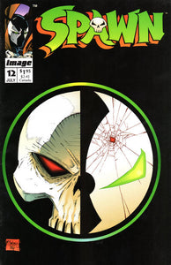 Spawn # 12 Newsstand VF- (7.5)