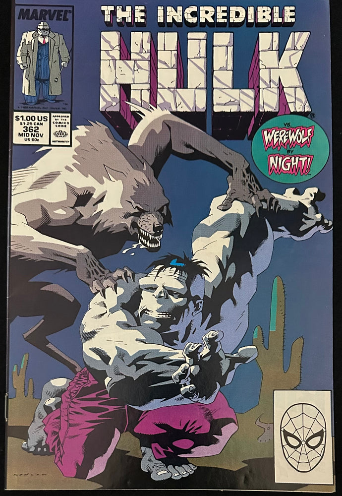 Incredible Hulk #362  NM- (9.2)