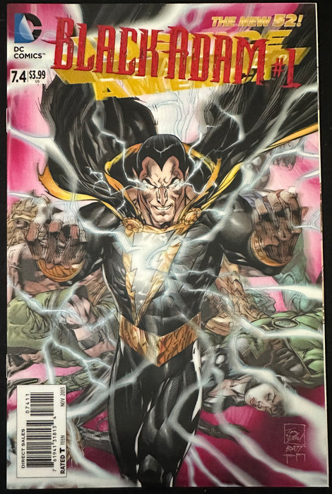 Justice League of America #  7.4 3-D Lenticular Cover NM/MT (9.8)