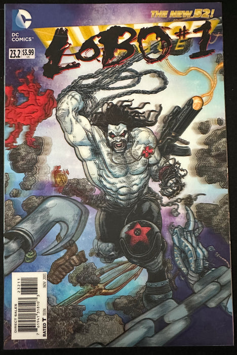 Justice League # 23.2 3-D Lenticular Cover NM/MT (9.8)