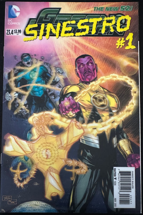 Green Lantern # 23.4 3-D Lenticular Cover NM/MT (9.8)