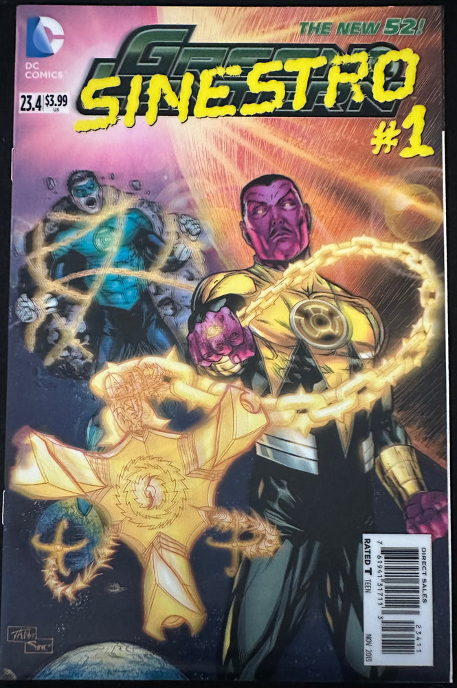 Green Lantern # 23.4 3-D Lenticular Cover NM/MT (9.8)