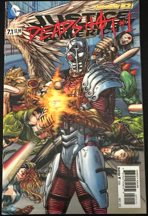 Justice League of America #  7.1 3-D Lenticular Cover NM/MT (9.8)