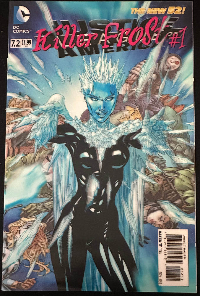 Justice League of America #  7.2 3-D Lenticular Cover NM/MT (9.8)