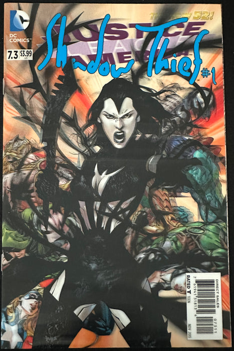 Justice League of America #  7.3 3-D Lenticular Cover NM/MT (9.8)