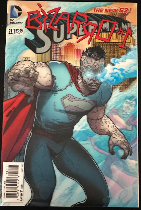 Superman # 23.1 3-D Lenticular Cover NM/MT (9.8)