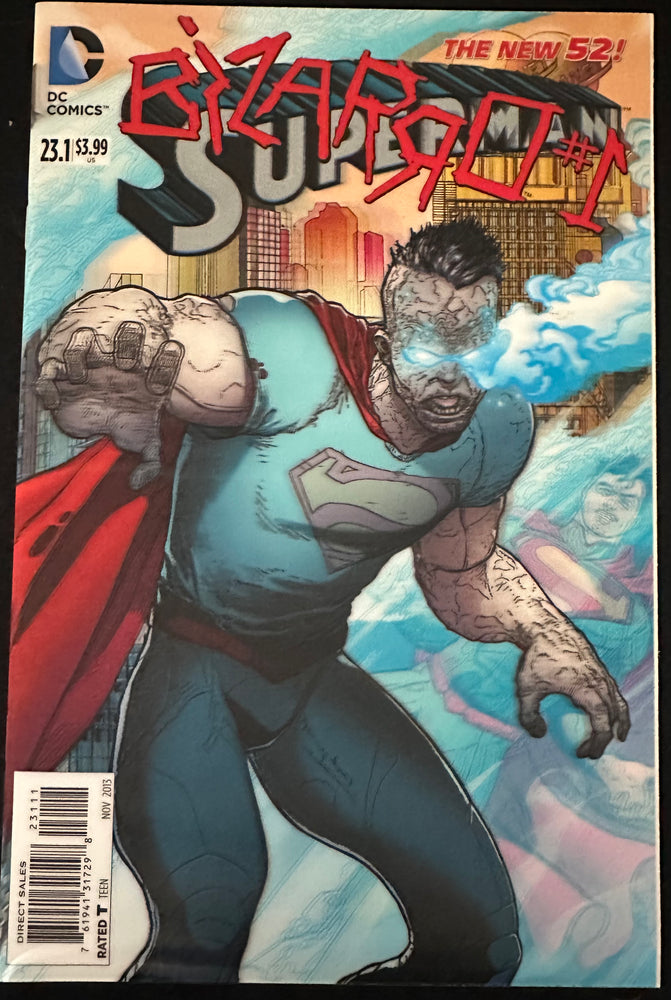 Superman # 23.1 3-D Lenticular Cover NM/MT (9.8)