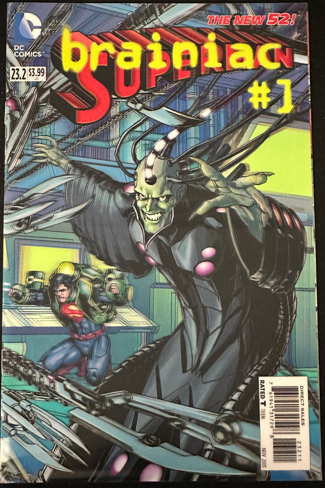 Superman # 23.2 3-D Lenticular Cover NM/MT (9.8)