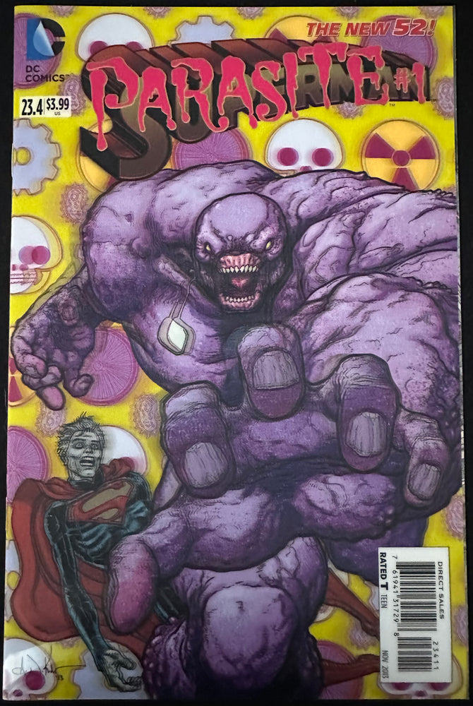 Superman # 23.4 3-D Lenticular Cover NM/MT (9.8)