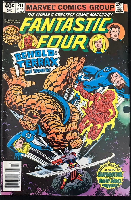 Fantastic Four #211  Newsstand FN (6.0)