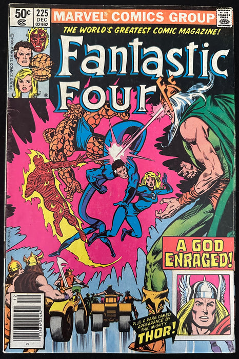 Fantastic Four #225  Newsstand VG/FN (5.0)