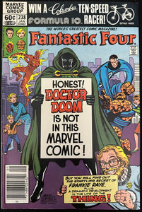 Fantastic Four #238  Newsstand VF+ (8.5)