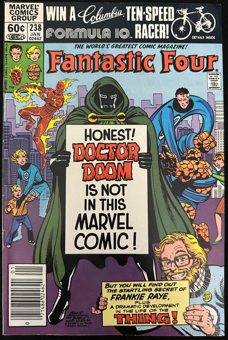 Fantastic Four #238  Newsstand VF+ (8.5)