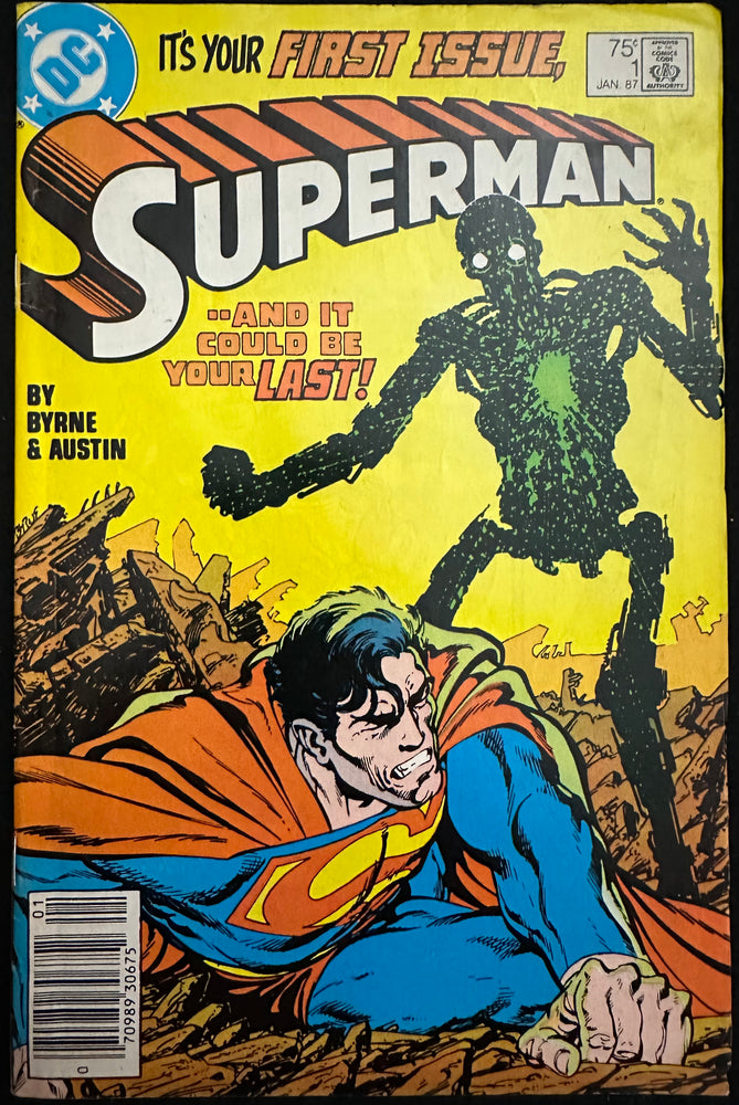 Superman #  1 Newsstand FN+ (6.5)
