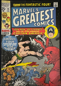 Marvel's Greatest Comics # 25  VG/FN (5.0)