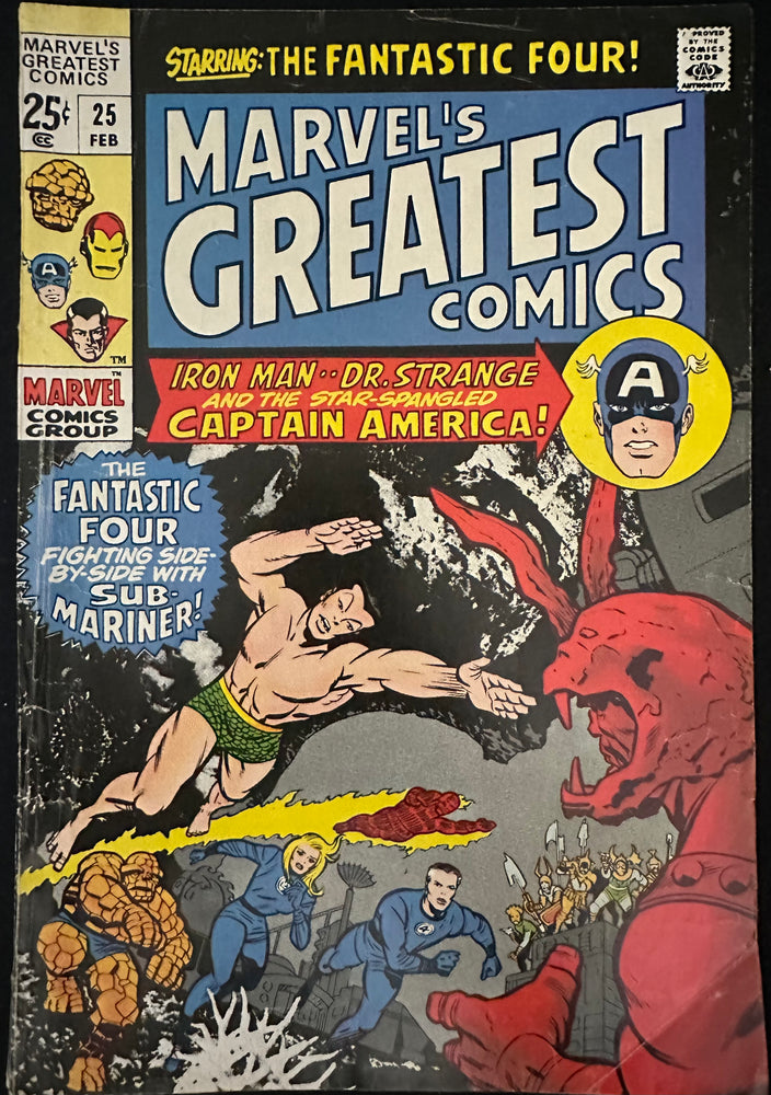 Marvel's Greatest Comics # 25  VG/FN (5.0)