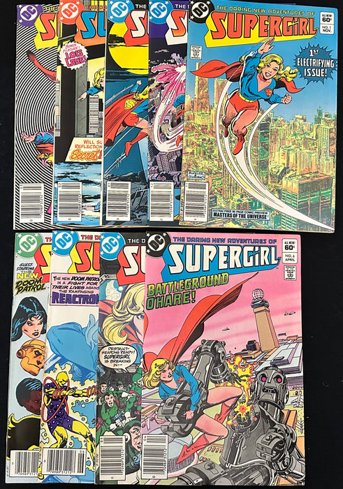 Daring New Adventures of Supergirl #1-9 FN (6.0)
