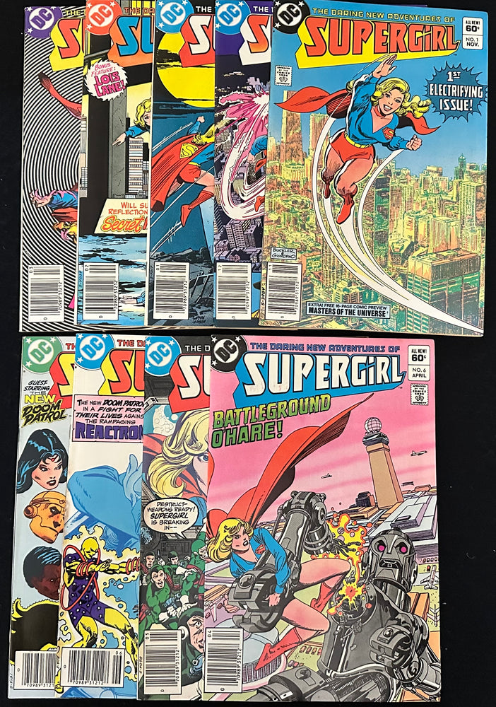 Daring New Adventures of Supergirl #1-9 FN (6.0)