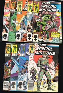 G.I. Joe Special Missions #  1-8, 13 VG+ (4.5)