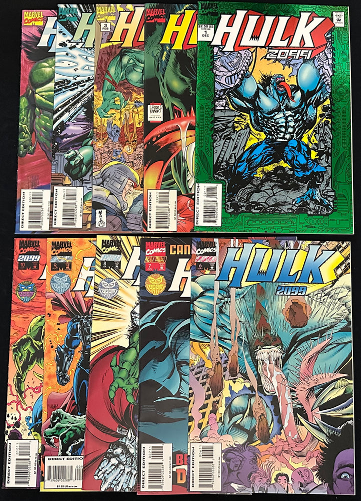 Hulk 2099 #1-10 Full Run NM (9.4)