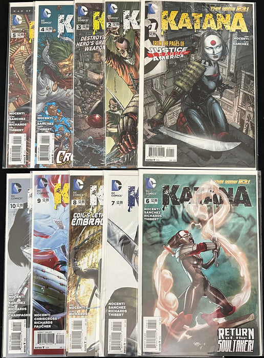 Katana #1 -10 Full Run NM+ (9.6)