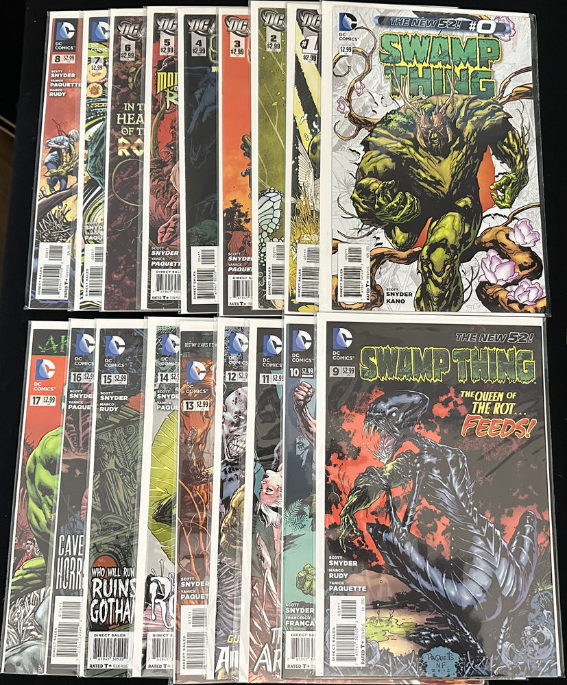 Swamp Thing #0, 1-27, Ann. 1,2 NM+ (9.6)