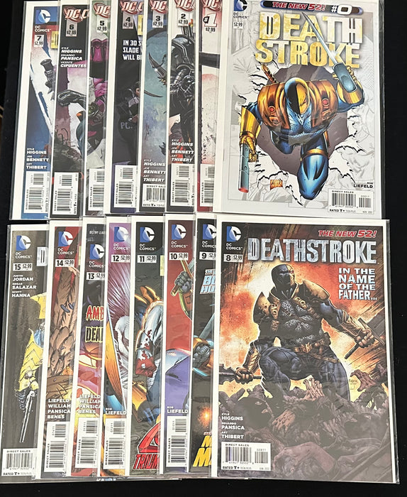 Deathstroke #0,1-20  NM+ (9.6)