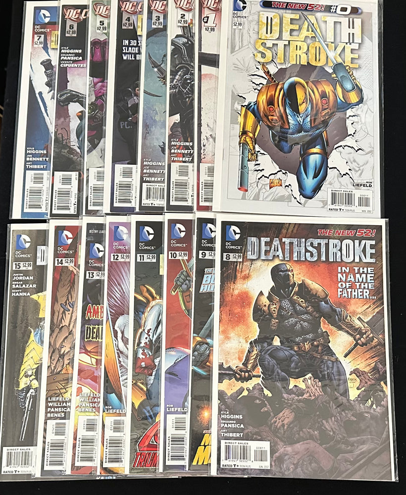 Deathstroke #0,1-20  NM+ (9.6)