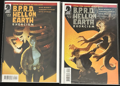 B.P.R.D. Hell on Earth: Exorcism #1-2  NM/MT (9.8)