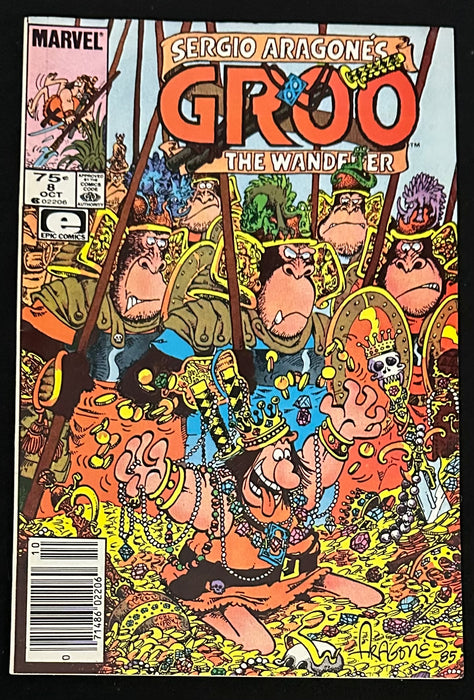 Groo the Wanderer #  8 Newsstand Vol. 2 FN/VF (7.0)