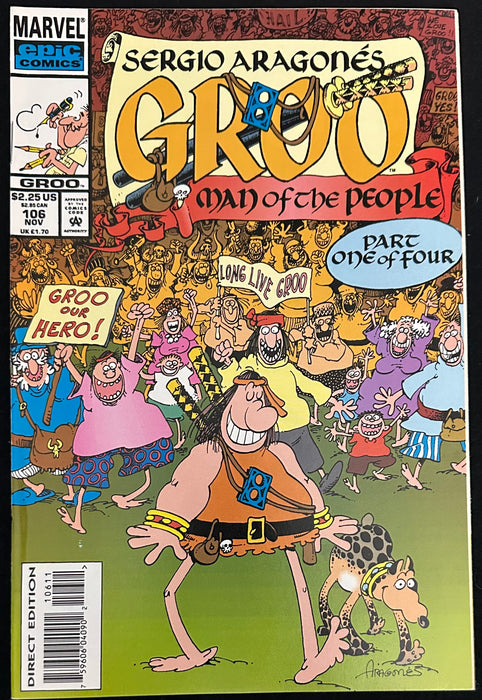 Sergio Aragonés Groo the Wanderer #106   Vol. 2 NM (9.4)