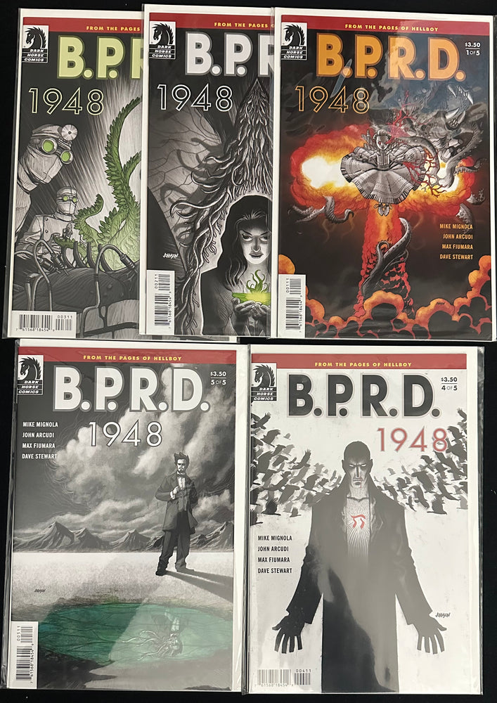 B.P.R.D.: 1948 #1-5 NM+ (9.6)