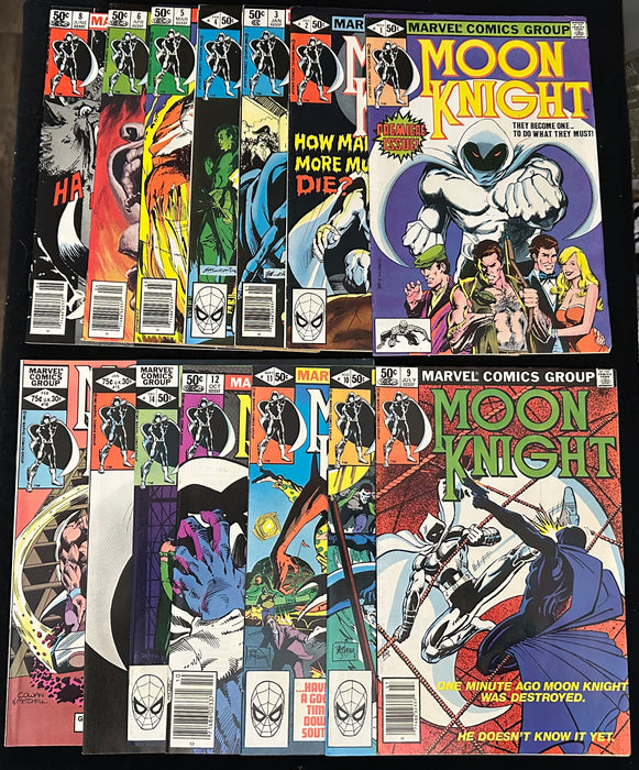 Moon Knight #  1-6,8-30 VF+ (8.5)