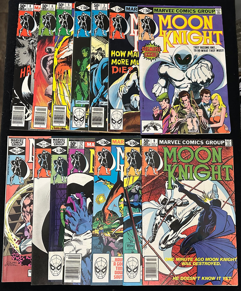 Moon Knight #  1-6,8-30 VF+ (8.5)