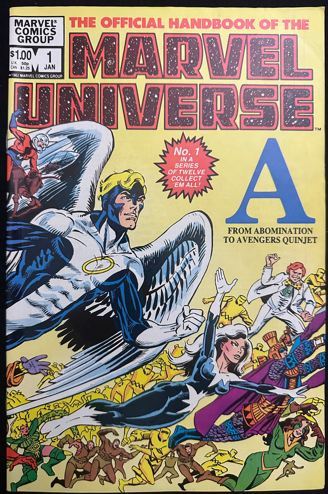 Official Handbook of the Marvel Universe #  1 VF/NM (9.0)